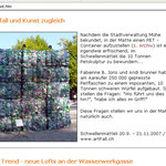 Matte Zytig, Oktober 2007