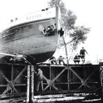Der Maschinist auf dem Binnenschiff ROSSEL gab beim Kommando STOP ausversehen Vollgas (19.09.1962 ca . 8:00 Uhr)