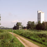 Silo der Ratzeburger Firma ATR (Getreideaufbereitung und Handel)