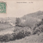 CRUZY - le - CHÂTEL - Le Val - 31.08.1907