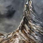 L'ascension - huile sur toile 50x70