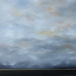 A ciel ouvert - huile sur toile 100x100
