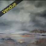 Promesse - huile sur toile 50x50
