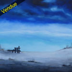 Méditation - huile sur toile 80x80