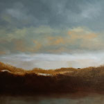 Itinérance - huile sur toile 50x50