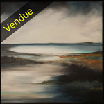 Littoral - huile sur toile 60x60