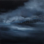 Déchirure - huile sur toile 50x50