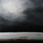 Evasion - huile sur toile 80x80