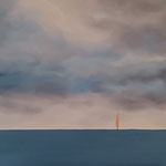 Les ailes du vent - huile sur toile 120x60