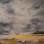 Terre de vie - huile sur toile 50x50
