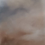 L'impermanence - huile sur toile 20x50