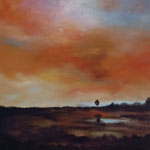 Il reste encore demain - huile sur toile 80x80