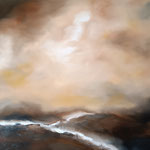 Aveu de force - huile sur toile 60X60