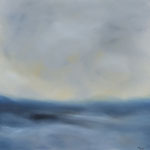 A perte de vue - huile sur toile 50x50