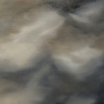 Highlands - huile sur toile 120x40