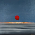 L'insaisissable - huile sur toile 40x40