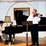 recital with Akira Wakabayashi in Vienna, 2002