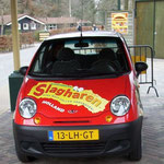 2012 Vakantie- en Attractiepark Slagharen, Promotieauto met het kenteken 13-LH-GT. 