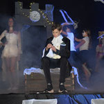 Schüler beim Musicalauftritt