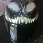 Motoradhelm "Venom" Frontansicht