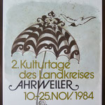 2. Plakat Kulturtage 1984