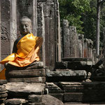 Buddha sculpture, Angkor / Cambodia, Copyright © 2011