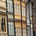 Old facades in Praha, Copyright © 2013