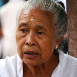 An old Lady in Bedugul, Copyright © 2012