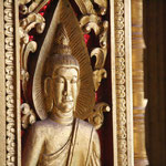 Buddha relief, Luang Prabang / Laos, Copyright © 2011