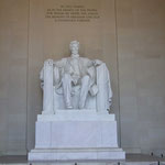 Statue of Abraham Lincoln inside Lincoln Memorial / Washington D.C., Copyright © 2007