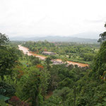 The Nam Xong river in Vang Vieng / Laos, Copyright © 2011
