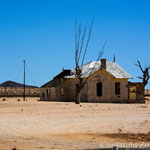 Abandoned railway station, Namibia