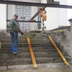 Treppe im Außenbereich rekonstruieren5