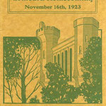 1923 homecoming official program