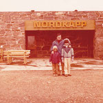 1980 - Beppe, Mara e Marco a Capo Nord - North Cape, Norway