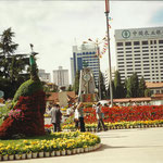 Kunming, una delle piazze