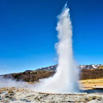 Iceland, Strokkur geyser