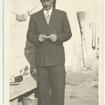 1950 - Babbo in abito da festa - father well dressed