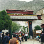 Tashilumpo, ingresso secondario al monastero