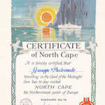 Certificate of North Cape