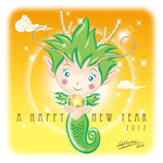 12_2012 New Year グリーティング