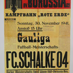 Spieltagsplakat (Replika) aus dem Jahr 1941 - Format: 44x31