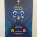 Programmheft des Champions League Finale 2013