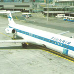 Eine MD-80 auf dem Flughafen Zürich/Privatsammlung