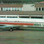 Eine MD-83 auf ihrer Heimatbasis Frankfurt/Courtesy: Aero Lloyd