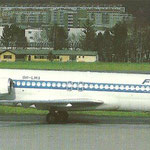 MD-87 der Finnair/Postkarte