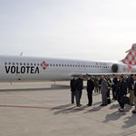 Vorstellung der ersten Boeing 717 in Venedig/Courtesy: Volotea Airlines