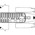 Einst verwendete Auslegung bei der MD-87 der Finnair/Courtesy: Finnair