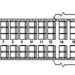 Sitzplan der Boeing 717 mit 115 Sitzplätzen/Courtesy: Blue1