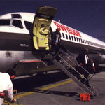 Swissair MD-81 HB-INH/Courtesy: Swissair